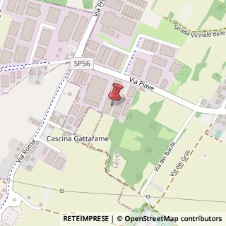 Mappa Via Piave, 85, 23879 Missaglia, Lecco (Lombardia)