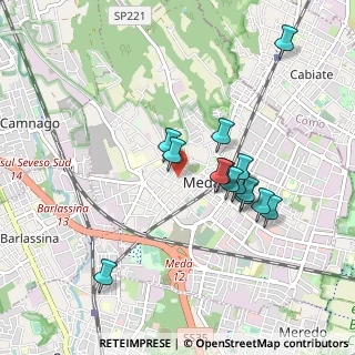 Mappa Via Vignoni, 20821 Meda MB, Italia (0.83)