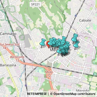 Mappa Via Vignoni, 20821 Meda MB, Italia (0.6025)