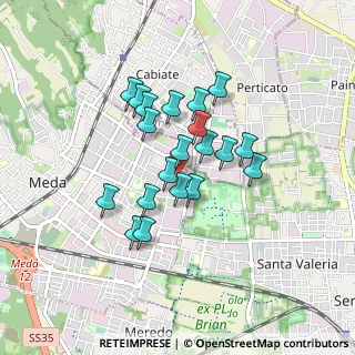 Mappa Viale dell'Artigianato, 20821 Meda MB, Italia (0.66)