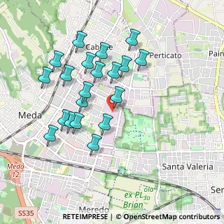 Mappa Viale dell'Artigianato, 20821 Meda MB, Italia (0.8915)