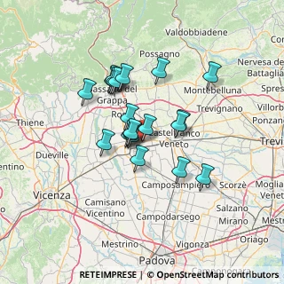 Mappa Galliera Veneta, 35015 Galliera Veneta PD, Italia (10.2685)