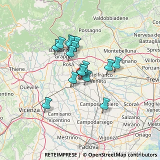 Mappa Galliera Veneta, 35015 Galliera Veneta PD, Italia (10.24375)