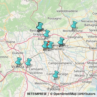 Mappa Galliera Veneta, 35015 Galliera Veneta PD, Italia (12.54077)