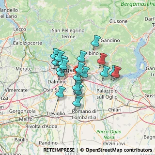 Mappa Via Tonale, 24050 Grassobbio BG, Italia (9.461)
