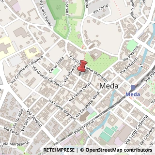 Mappa Via XX Settembre, 14, 20821 Meda, Monza e Brianza (Lombardia)