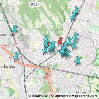 Mappa Via XX Settembre, 20821 Meda MB, Italia (0.79)
