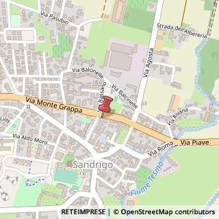Mappa Via Monte Grappa, 17, 36066 Sandrigo, Vicenza (Veneto)
