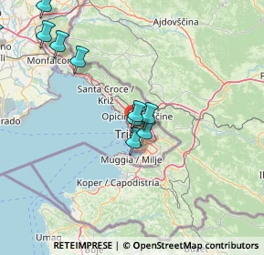 Mappa 34135 Trieste TS, Italia (20.64923)