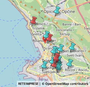 Mappa 34135 Trieste TS, Italia (1.89529)