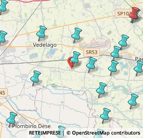 Mappa Via S. Filippo Neri, 31050 Vedelago TV, Italia (6.194)