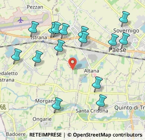 Mappa Via alle Chizzette, 31050 Morgano TV, Italia (2.20467)