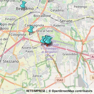Mappa Oriocenter, 24052 Azzano San Paolo BG, Italia (2.165)