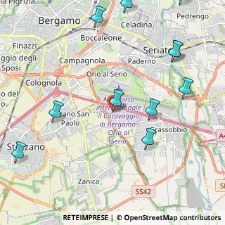 Mappa Oriocenter, 24052 Azzano San Paolo BG, Italia (2.75091)