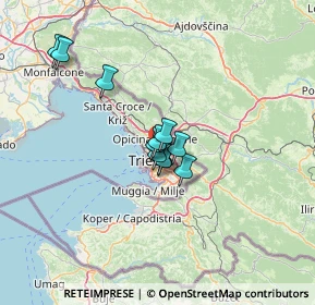 Mappa Via Alexander Fleming, 34127 Trieste TS, Italia (8.76909)