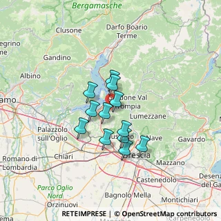 Mappa Via Scae, 25060 Polaveno BS, Italia (9.48417)