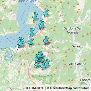 Mappa Via Scae, 25060 Polaveno BS, Italia (3.83833)