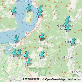 Mappa Via Scae, 25060 Polaveno BS, Italia (5.482)
