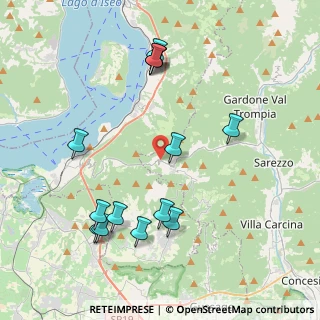 Mappa Via Scae, 25060 Polaveno BS, Italia (4.38214)