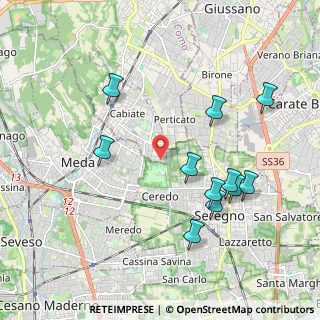 Mappa Via F. Turati, 22060 Cabiate CO, Italia (2.03909)