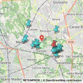 Mappa Via F. Turati, 22060 Cabiate CO, Italia (1.65471)