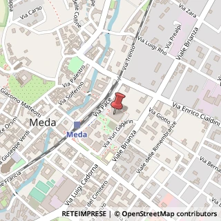 Mappa Via Pace, 18, 20821 Meda, Monza e Brianza (Lombardia)