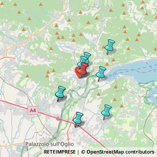 Mappa Via XXV Aprile, 24060 Credaro BG, Italia (2.86545)