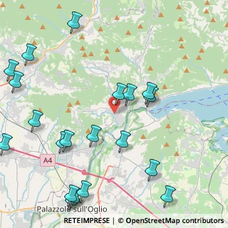 Mappa Via XXV Aprile, 24060 Credaro BG, Italia (5.641)