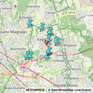 Mappa Arsizio, 21054 Fagnano Olona VA, Italia (1.28545)