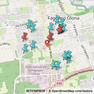 Mappa Via Giovanni Cimabue, 21054 Fagnano Olona VA, Italia (0.4445)