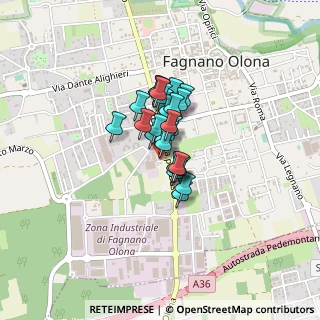 Mappa Via Giovanni Cimabue, 21054 Fagnano Olona VA, Italia (0.21923)
