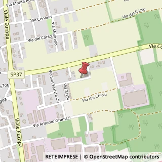 Mappa Via Giovanni XXIII, 43, 21050 Gorla Maggiore, Varese (Lombardia)