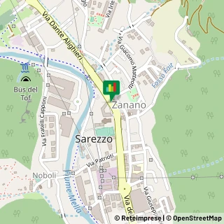 Mappa Via Dante Alighieri, 55, 25068 Sarezzo, Brescia (Lombardia)