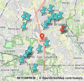 Mappa SS 36, 20841 Carate Brianza MB (2.018)