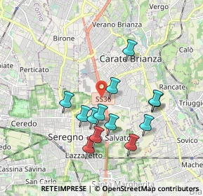 Mappa SS 36, 20841 Carate Brianza MB (1.67692)