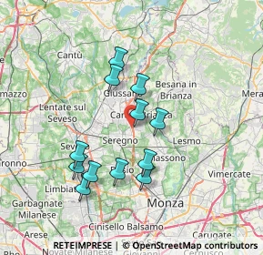 Mappa SS 36, 20841 Carate Brianza MB (6.325)