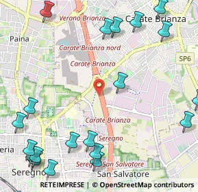 Mappa SS 36, 20841 Carate Brianza MB (1.5535)