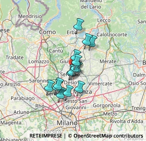 Mappa SS 36, 20841 Carate Brianza MB (8.90867)