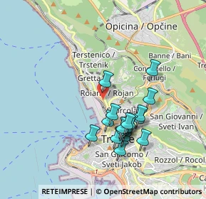 Mappa Via Antonio Somma, 34135 Trieste TS, Italia (1.65389)