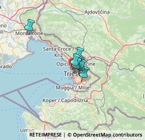 Mappa Via Tor S. Piero, 34135 Trieste TS, Italia (27.12583)