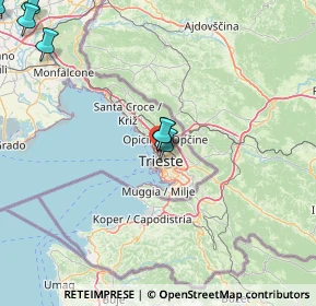 Mappa Via Tor S. Piero, 34135 Trieste TS, Italia (32.53333)