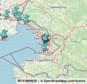 Mappa Via Tor S. Piero, 34135 Trieste TS, Italia (20.52917)