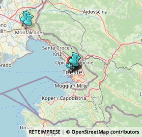 Mappa Via Tor S. Piero, 34135 Trieste TS, Italia (16.33583)