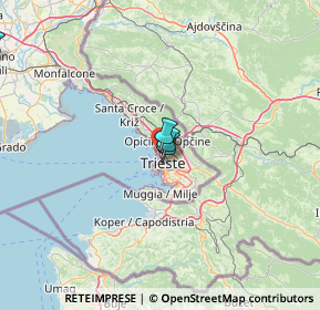 Mappa Via Tor S. Piero, 34135 Trieste TS, Italia (57.22286)