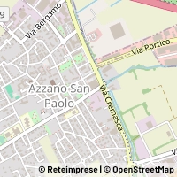 Kartta Azzano San Paolo