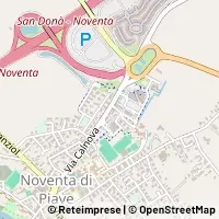 지도 Noventa di Piave