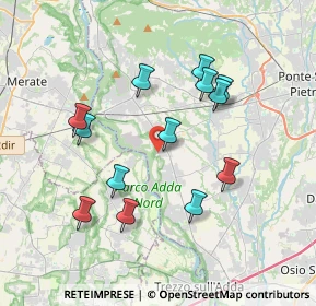 Mappa Via Fontanelle, 24030 Medolago BG, Italia (3.49)
