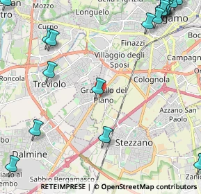 Mappa Via Provinciale, 24127 Bergamo BG, Italia (3.45368)