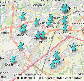 Mappa Via Provinciale, 24127 Bergamo BG, Italia (2.272)