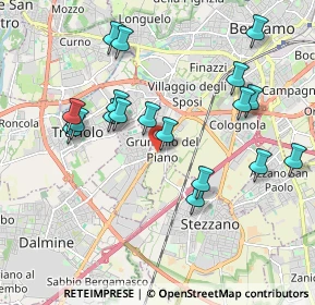 Mappa Via Provinciale, 24127 Bergamo BG, Italia (1.96222)